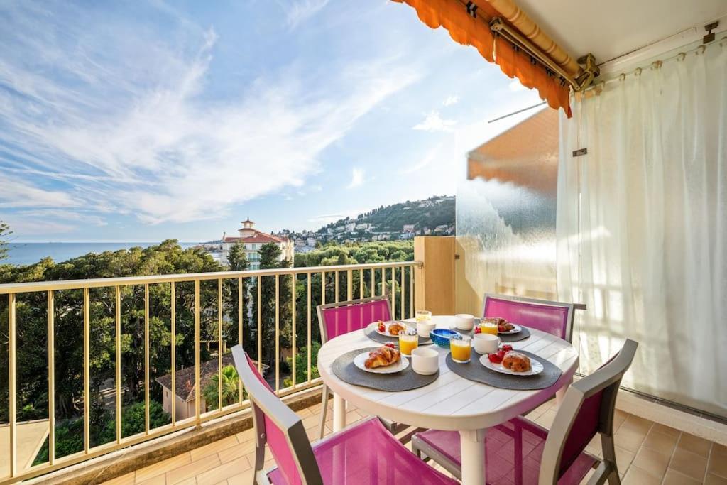 Le Fontana Rosa - Vue Mer - Terrasse - Parking Inclus Menton Luaran gambar